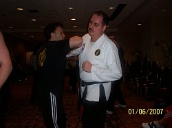 At the Martial Art Expo in AC