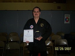 Karate Instructor of year!