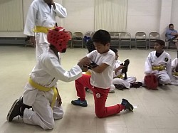 some street sparring!